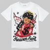 Jordan 11 “Bred Velvet” DopeSkill T-Shirt Heaven Sent Graphic Streetwear - White