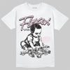 Jordan 5 OG “35th Anniversary” DopeSkill T-Shirt Flexin' Graphic Streetwear - White