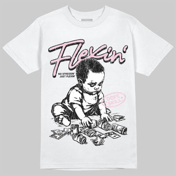 Jordan 5 OG “35th Anniversary” DopeSkill T-Shirt Flexin' Graphic Streetwear - White