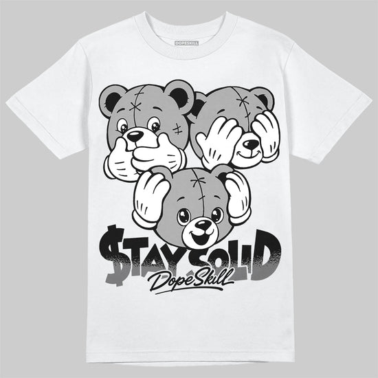 Dunk Panda White Black DopeSkill T-Shirt Stay Solid Graphic Streetwear - White