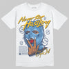 Jordan 4 Retro ‘Dunk From Above’ DopeSkill T-Shirt Never Stop Hustling Graphic Streetwear - White