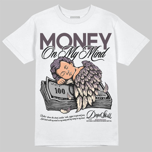 A Ma Maniére x Air Jordan 3 Black Violet Ore DopeSkill T-Shirt MOMM Graphic Streetwear - White