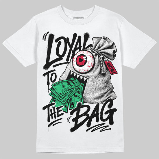 Dunk Panda White Black DopeSkill T-Shirt Loyal To The Bag Graphic Streetwear - White
