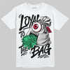 Dunk Panda White Black DopeSkill T-Shirt Loyal To The Bag Graphic Streetwear - White