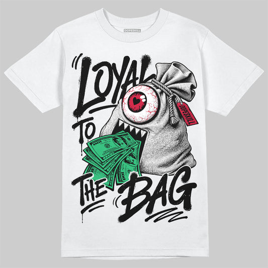 Dunk Panda White Black DopeSkill T-Shirt Loyal To The Bag Graphic Streetwear - White