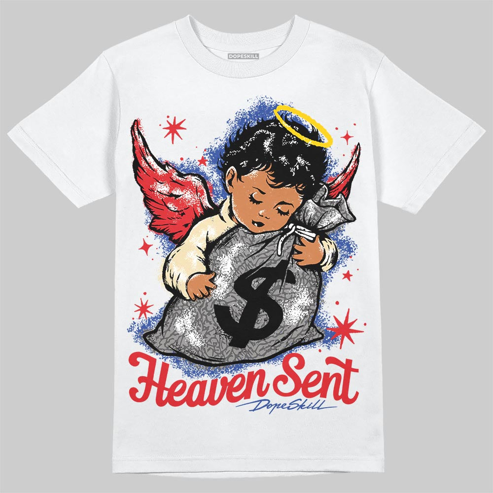 Jordan 3 “Seoul 2.0” DopeSkill T-Shirt Heaven Sent Graphic Streetwear - White