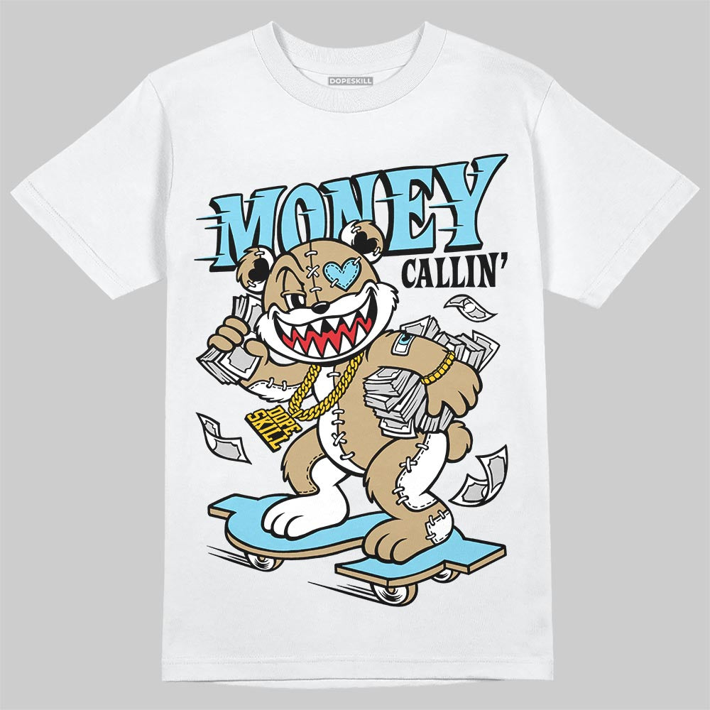 Jordan 11 City Pack “H-Town” DopeSkill T-Shirt Money Callin' Graphic Streetwear - White 