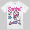 Dunk Low GS 'Triple Pink' DopeSkill T-Shirt Self Made Graphic Streetwear - White