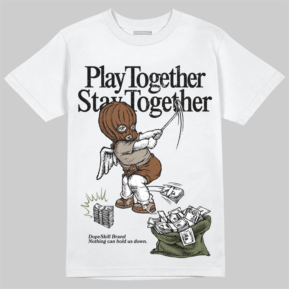 New Balance ABZORB 2010 “Pecan” DopeSkill T-Shirt Play together, Stay together Graphic Streetwear - White
