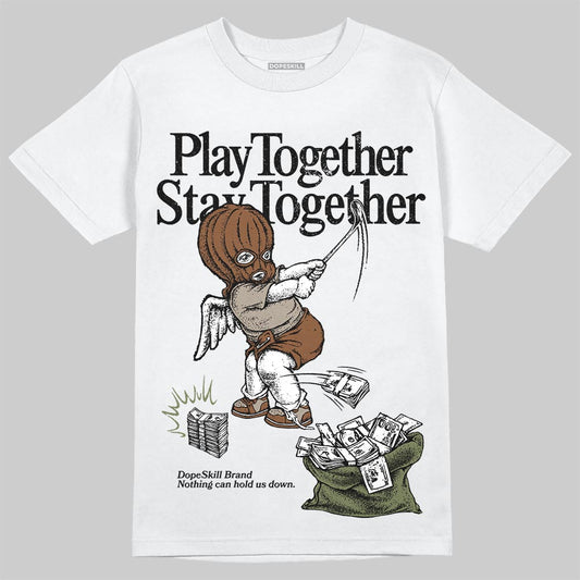 New Balance ABZORB 2010 “Pecan” DopeSkill T-Shirt Play together, Stay together Graphic Streetwear - White