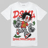 Jordan 4 Toro Bravo DopeSkill T-Shirt Young Paper Chasers Graphic Streetwear - White