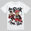 Air Foamposite One Cough Drop (2025) DopeSkill T-Shirt No Risk No Story Graphic Streetwear - White