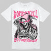 Jordan 4 Iced Carmine DopeSkill T-Shirt Go Fund Your Self Graphic Streetwear - White