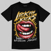 Jordan 5 'Tokyo' DopeSkill T-Shirt Lick My Kicks Graphic Streetwear - Black