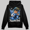 Jordan 12 “Blueberry” DopeSkill Hoodie Sweatshirt Heaven Sent Graphic Streetwear - Black