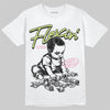 Chase B x Travis Scott x Jordan Jumpman Jack DopeSkill T-Shirt Flexin' Graphic Streetwear - White