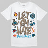 Jordan 3 GS “We Outside” DopeSkill T-Shirt Let 'em Hate Graphic Streetwear - White