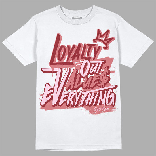 Valentine's Day Collection DopeSkill T-Shirt LOVE Graphic Streetwear - White