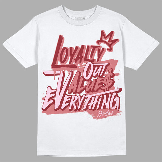 Valentine's Day Collection DopeSkill T-Shirt LOVE Graphic Streetwear - White