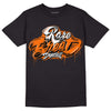 Orange, Black & White Sneakers DopeSkill T-Shirt Rare Breed Type Graphic Streetwear - black