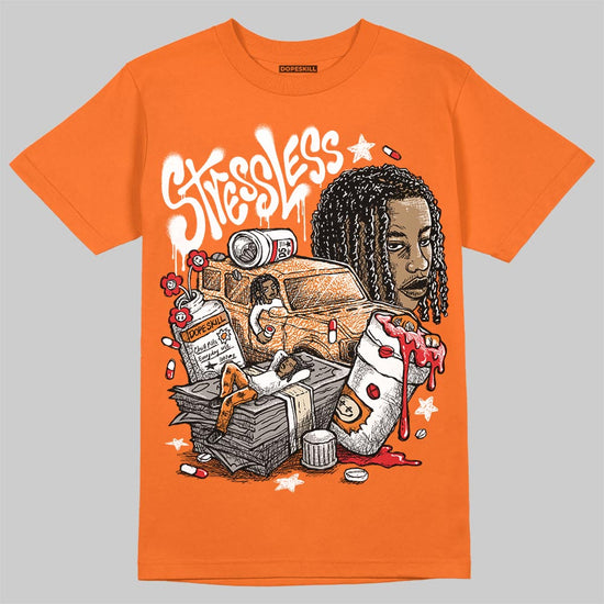 Jordan 3 “Orange Citrus” DopeSkill T-Shirt Stressless Graphic Streetwear - Orange