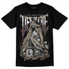 Jordan 1 High OG “Latte” DopeSkill T-Shirt Life or Die Graphic Streetwear - Black