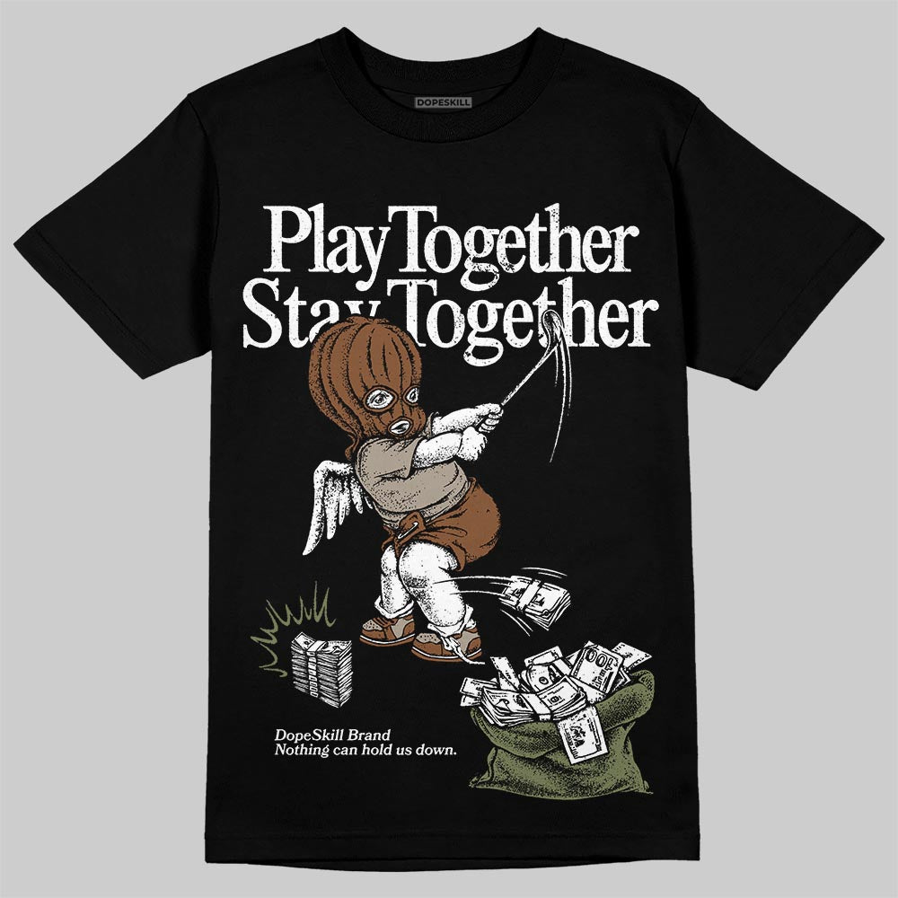 New Balance ABZORB 2010 “Pecan” DopeSkill T-Shirt Play together, Stay together Graphic Streetwear - Black