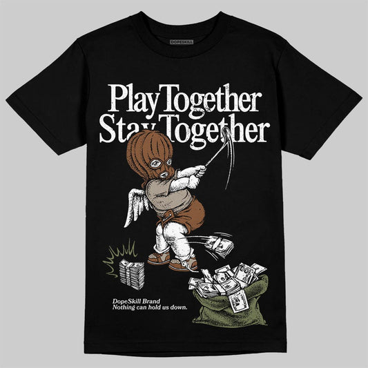 New Balance ABZORB 2010 “Pecan” DopeSkill T-Shirt Play together, Stay together Graphic Streetwear - Black