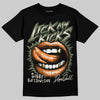 Jordan 4 Retro OG SP Undefeated (2025) DopeSkill T-Shirt Lick My Kicks Graphic Streetwear - Black