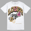 Dunk Low Just Do It “Bronzine/Playful Pink” DopeSkill T-Shirt Loser Lover Graphic Streetwear - White