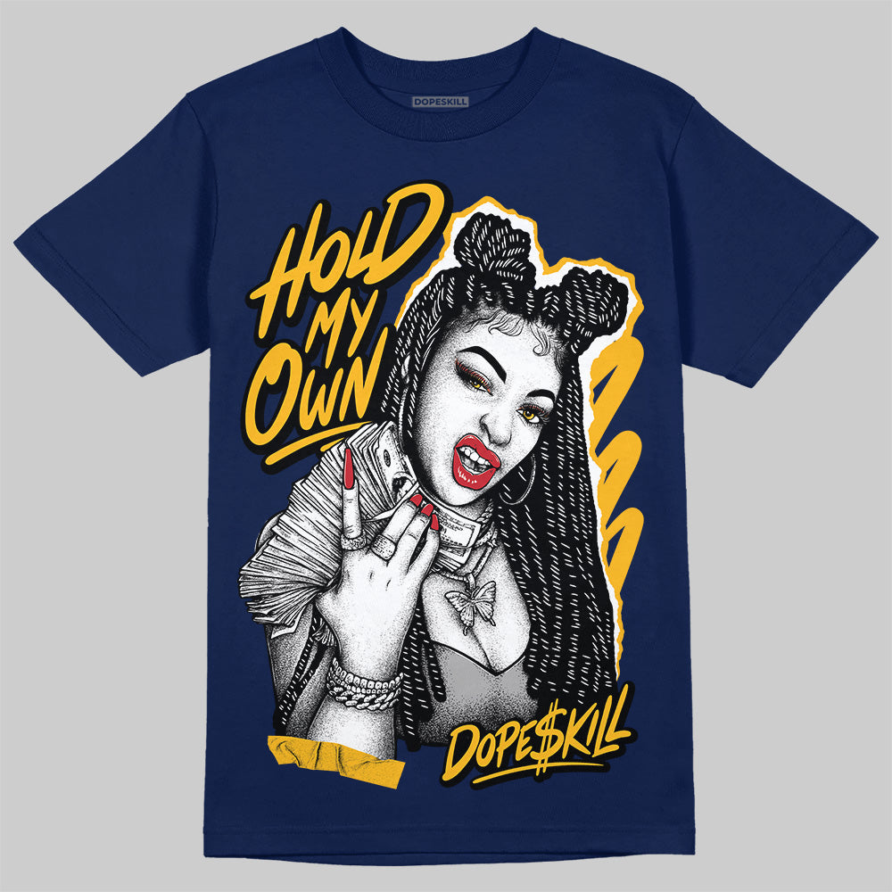 Jordan 4 Retro ‘Dunk From Above’ DopeSkill T-Shirt New H.M.O Graphic Streetwear - Navy