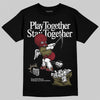 SB Dunk Low “Dark Team Red/Olive Flak” DopeSkill T-Shirt Play together, Stay together Graphic Streetwear - Black