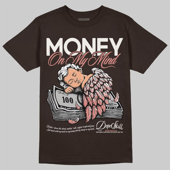 Jordan 1 High OG “Baroque Brown” DopeSkill T-Shirt MOMM Graphic Streetwear - Dark Chocolate