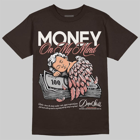 Jordan 1 High OG “Baroque Brown” DopeSkill T-Shirt MOMM Graphic Streetwear - Dark Chocolate