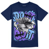 Jordan 5 SE “Georgetown” DopeSkill Midnight Navy T-Shirt Don't Quit Graphic Streetwear