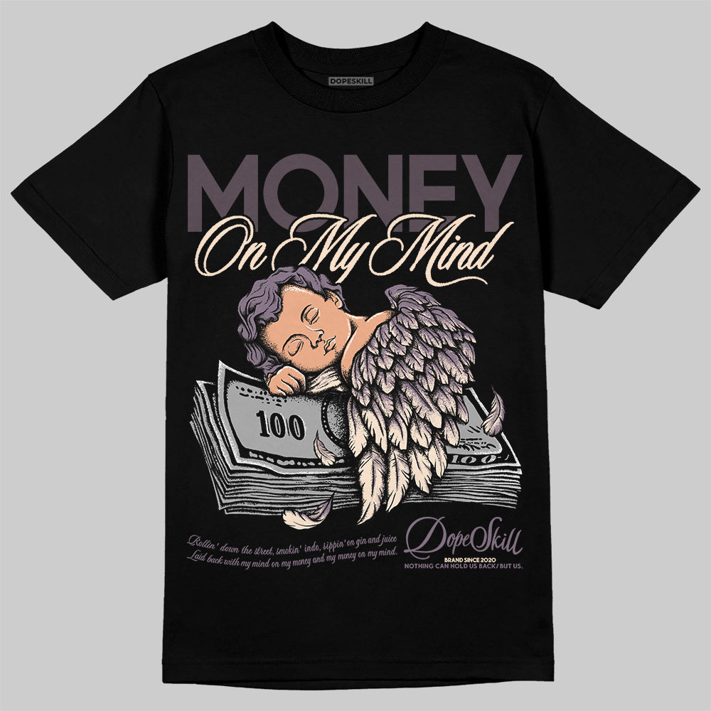 A Ma Maniére x Air Jordan 3 Black Violet Ore DopeSkill T-Shirt MOMM Graphic Streetwear - Black