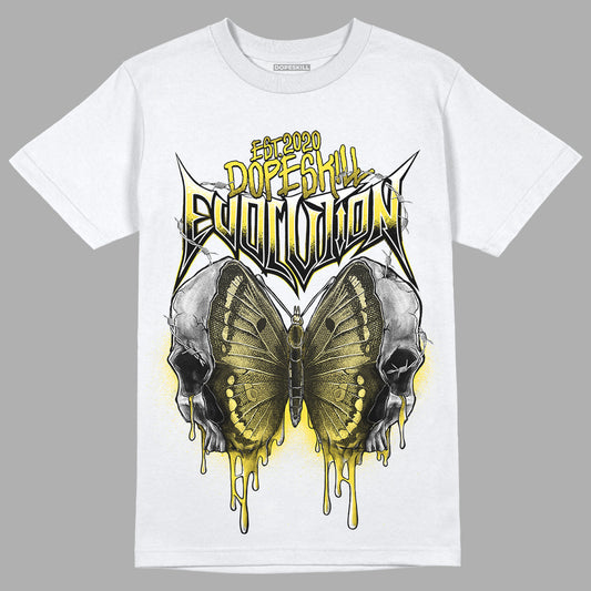 Jordan 11 Low 'Yellow Snakeskin' DopeSkill T-Shirt DopeSkill Evolution Graphic Streetwear - White