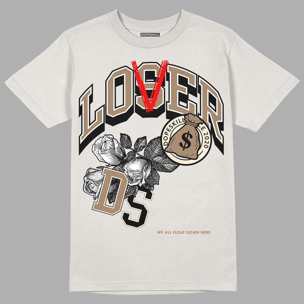 Jordan 5 SE “Sail” DopeSkill Sand T-shirt Loser Lover Graphic Streetwear