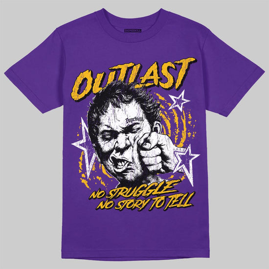 PURPLE Sneakers DopeSkill T-Shirt Outlast Graphic Streetwear - Purple
