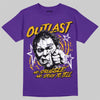 PURPLE Sneakers DopeSkill T-Shirt Outlast Graphic Streetwear - Purple