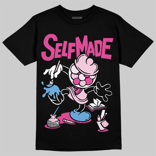 Dunk Low GS 'Triple Pink' DopeSkill T-Shirt Self Made Graphic Streetwear - black