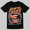 Jordan 1 Retro High OG Shattered Backboard (2025) DopeSkill T-Shirt Lick My Kicks Graphic Streetwear - Black