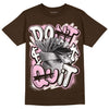 Jordan 11 Retro Neapolitan DopeSkill Velvet Brown T-shirt Don't Quit Graphic Streetwear