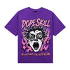 PURPLE Sneakers DopeSkill T-Shirt Root of Evil Graphic Streetwear - Purple