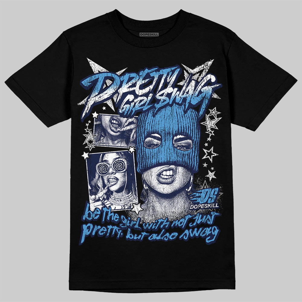 Jordan 3 "Midnight Navy" DopeSkill T-Shirt Pretty Girl Swag Graphic Streetwear - Black