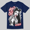 Jordan 12 Retro French Blue (2025) DopeSkill T-Shirt New H.M.O Graphic Streetwear - Navy