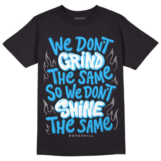 Jordan 2 Low "University Blue" DopeSkill T-Shirt Grind Shine Graphic Streetwear - Black