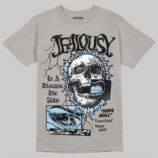 Jordan 5 Retro Wolf Grey (2026) DopeSkill T-Shirt Jealousy Graphic Streetwear - Gravel