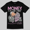 Jordan 4 WMNS “Orchid” DopeSkill T-Shirt MOMM Graphic Streetwear - Black