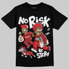 Adidas Samba OG ‘Talchum Pack ‑ Scarlet’ DopeSkill T-Shirt No Risk No Story Graphic Streetwear - Black